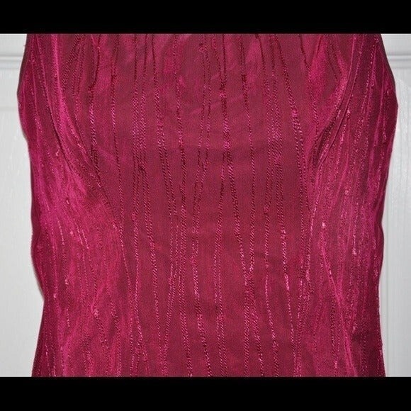 Bordeaux Top with sewn in bra - Picture 6 of 9